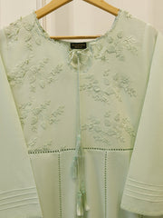 2 Piece - Embroidered Cambric Suit  S113109