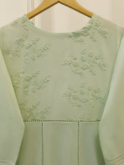 2 Piece - Embroidered Cambric Suit  S113109