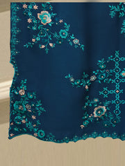 Pure Embroidered Sheesha Silk Shirt S113084