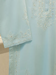 2 Piece - Embroidered Cambric Suit  S113111