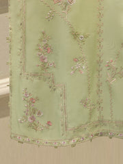 Pure Embroidered Sheesha Silk Shirt S113107