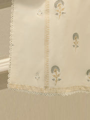 3 Piece - Hand Block Printed Kora Cotton Suit  S113110