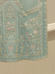 2 Piece-  Pure Embroidered Sheesha Silk Suit S113115