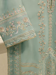 2 Piece-  Pure Embroidered Sheesha Silk Suit S113115