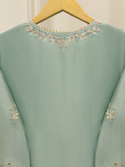 2 Piece-  Pure Embroidered Sheesha Silk Suit S113115