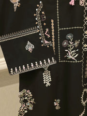 2 Piece - Embroidered Linen Suit WS00246