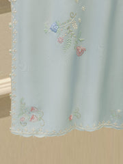 Pure Embroidered Sheesha Silk Shirt S113421