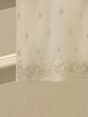 3 Piece - Pure Embroidered Cotton Net Suit S113419