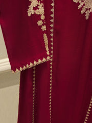 3 Piece - Pure Embroidered Cotton Net Suit S113393