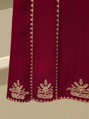 3 Piece - Pure Embroidered Cotton Net Suit S113393