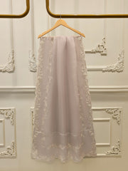 3 Piece - Pure Embroidered Cotton Net Suit S113485