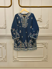 2 Piece- Pure Sheesha Silk Embroidered Suit S113569