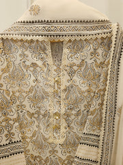 3 Piece - Hand Block Printed Kora Cotton Suit  S113587