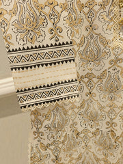 3 Piece - Hand Block Printed Kora Cotton Suit  S113587