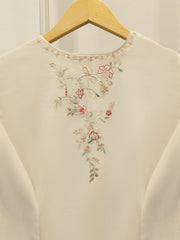 2 Piece - Embroidered Kora Cotton Suit  S113617