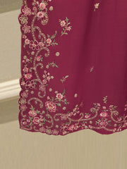 2 Piece - Embroidered Kora Cotton Suit  S113719