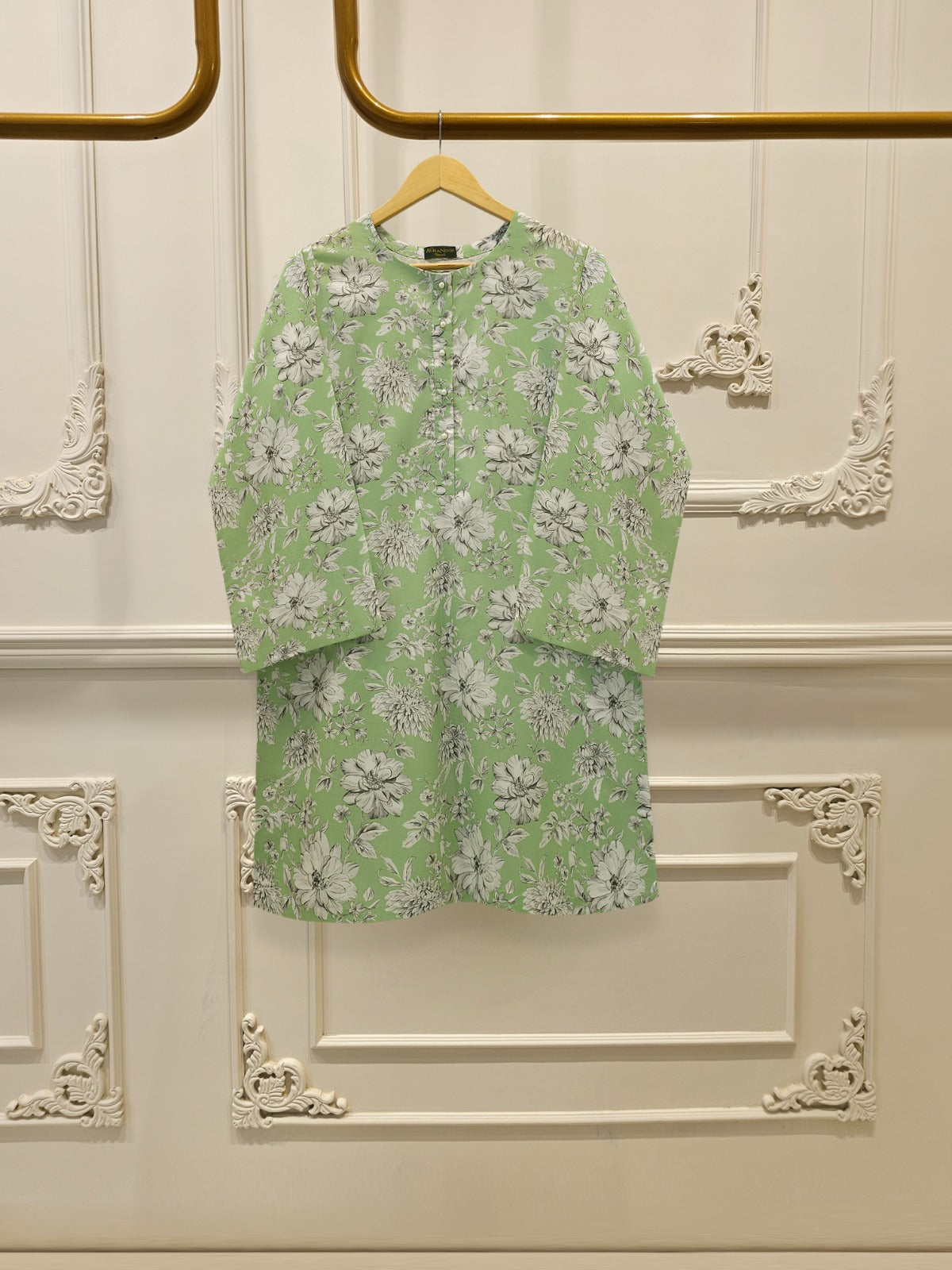 2 Piece - Digital Printed  Cambric Suit S113752