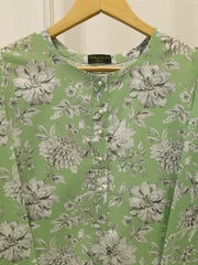 2 Piece - Digital Printed  Cambric Suit S113752