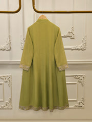 3 Piece - Pure Embroidered Cotton Net Suit S113986