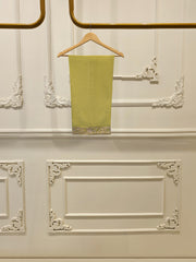 3 Piece - Pure Embroidered Cotton Net Suit S113986