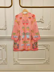 2 Piece - Digital Printed Cambric Suit WS00289