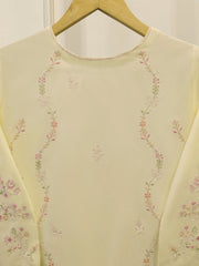 2 Piece - Embroidered Cambric Suit S114015