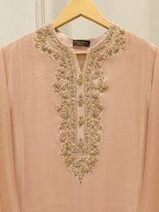 Pure Embroidered Cotton Net Shirt S114053