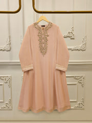 Pure Embroidered Cotton Net Shirt S114053