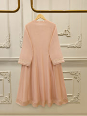 Pure Embroidered Cotton Net Shirt S114053
