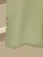 Pure Embroidered Sheesha Silk Shirt S114062