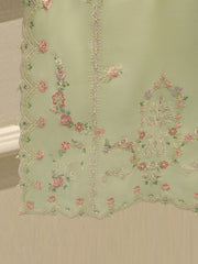 3 Piece - Pure Khaddi Silk Embroidered Suit S114061