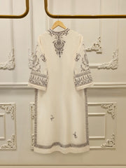 2 Piece - Embroidered Kora Cotton Suit  S114090