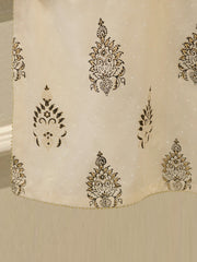 3 Piece - Hand Block Printed Kora Cotton Suit  S114102