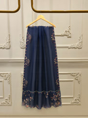 3 Piece - Pure Khaddi Silk Embroidered Suit S114158