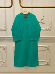 2 Piece - Embroidered Cambric Suit S114189