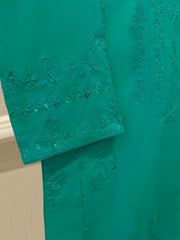 2 Piece - Embroidered Cambric Suit S114189
