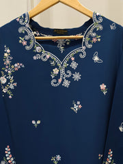 2 Piece - Embroidered Cambric Suit S114085
