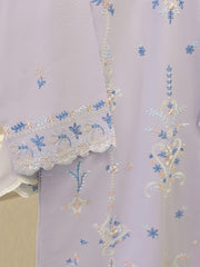 2 Piece - Embroidered Cambric Suit S114213