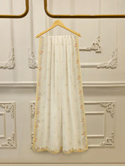 3 Piece - Pure Embroidered Cotton Net Suit S114236