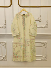 Pure Embroidered Sheesha Silk Shirt S114269