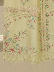 Pure Embroidered Sheesha Silk Shirt S114269