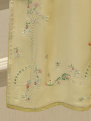 Pure Embroidered Sheesha Silk Shirt S114279