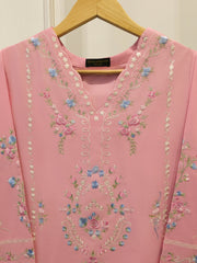 2 Piece - Embroidered Cambric Suit S114303
