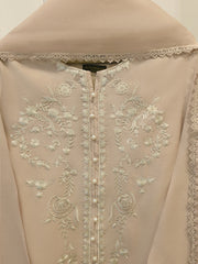3 Piece - Pure Khaddi Silk Embroidered Suit S114283