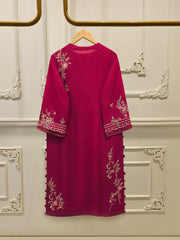 3 Piece - Pure Khaddi Silk Embroidered Suit S114314
