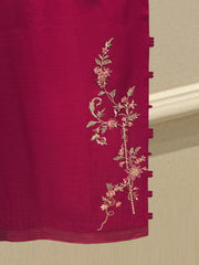 3 Piece - Pure Khaddi Silk Embroidered Suit S114314