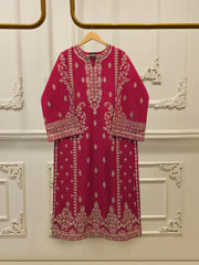2 Piece - Embroidered Cambric Suit S114323