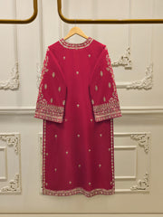 2 Piece - Embroidered Cambric Suit S114323