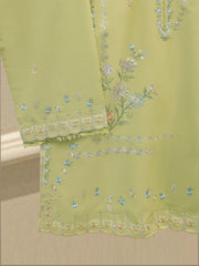 2 Piece - Embroidered Cambric Suit S114364