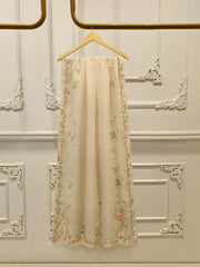 3 Piece - Pure Khaddi Silk Embroidered Suit S114405